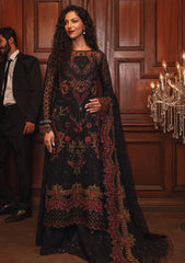 Formal Dress - Iznik - La Royale - Fonce Night - IRC#3 available at Saleem Fabrics Traditions