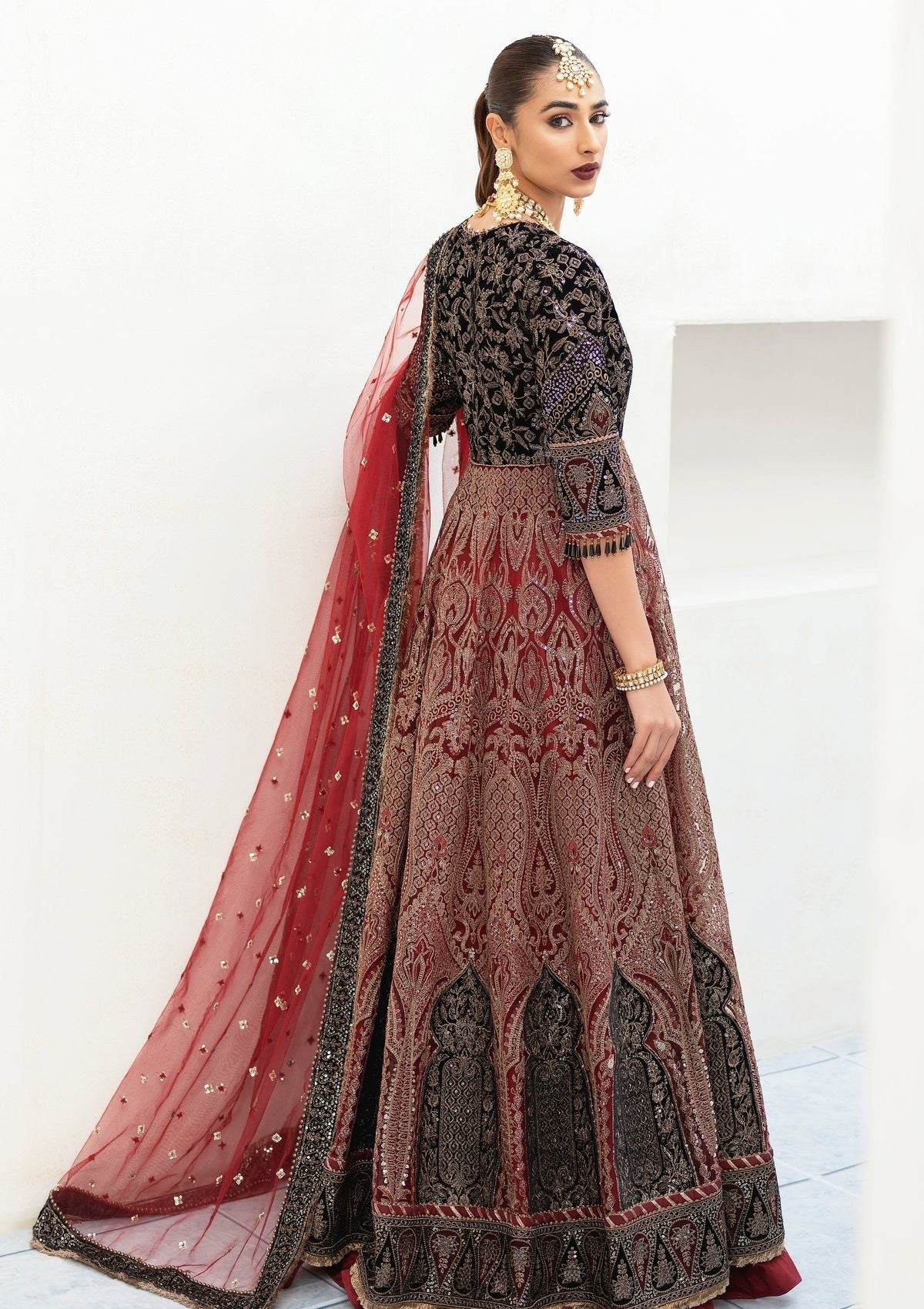Formal Dress - Jazmin - Splendour - Festive - D#01 (Ruzena) available at Saleem Fabrics Traditions