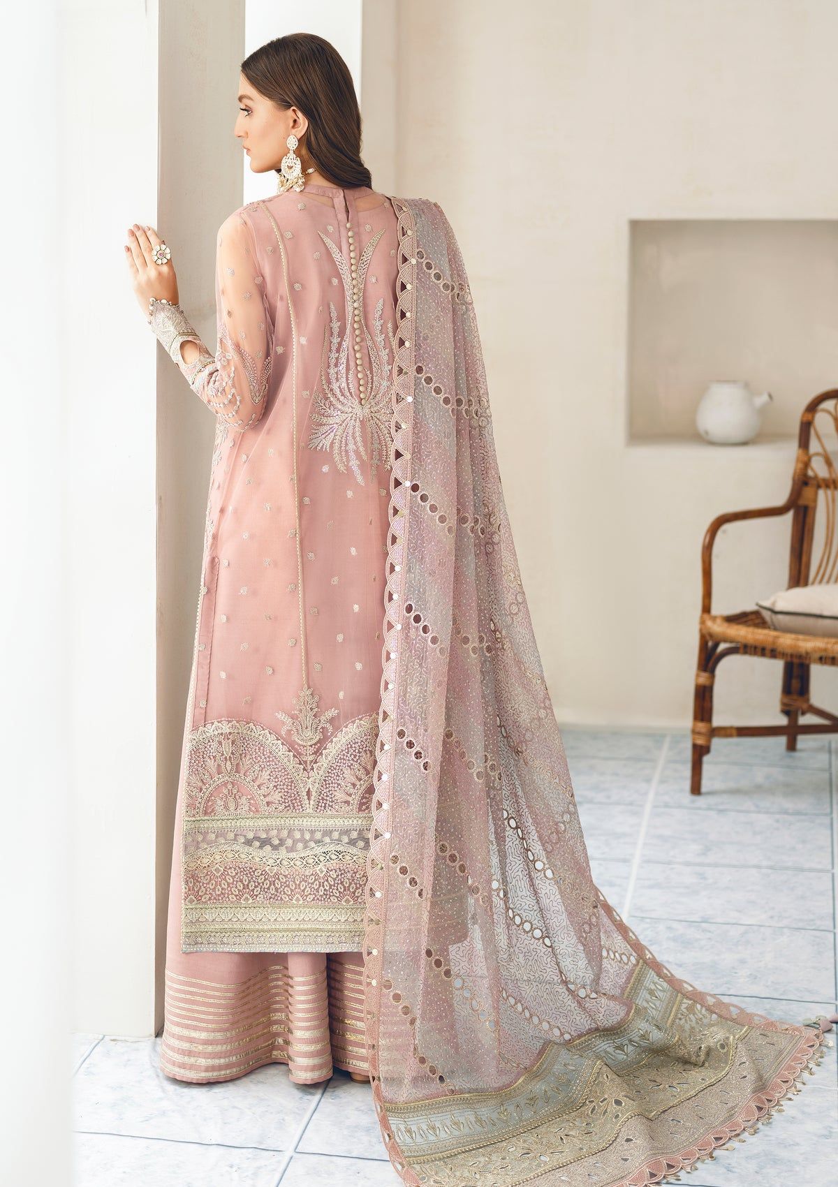 Formal Dress - Jazmin - Splendour - Festive - D#02 (Alvis) available at Saleem Fabrics Traditions