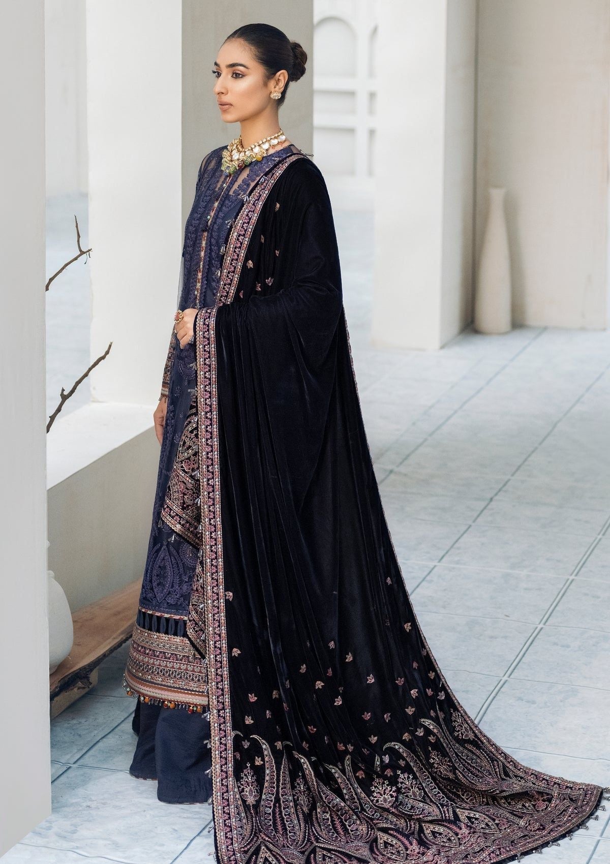 Formal Dress - Jazmin - Splendour - Festive - D#07 (Almira) available at Saleem Fabrics Traditions