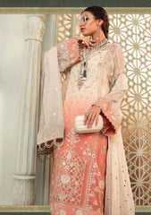 Formal Dress - Maria B - Chiffon - MBC#8 available at Saleem Fabrics Traditions