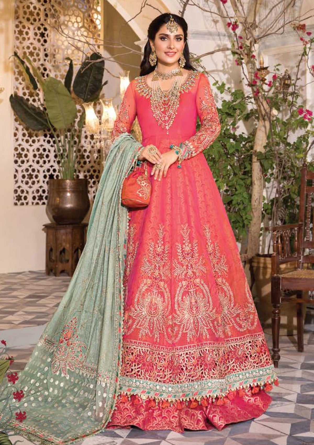 Formal Dress - Maria B - Mbroidered - Heritage Edition - D#2 available at Saleem Fabrics Traditions