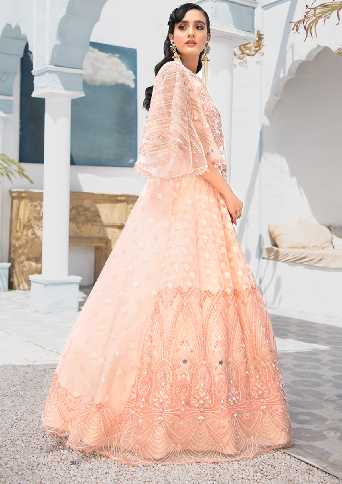 Formal Dress - Maria Osama Khan - Festive - ART# Coraline available at Saleem Fabrics Traditions