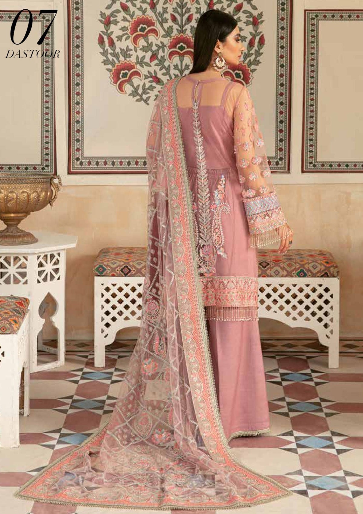 Formal Dress - Maryam Hussain - Marwa - Festive - DASTOOR available at Saleem Fabrics Traditions