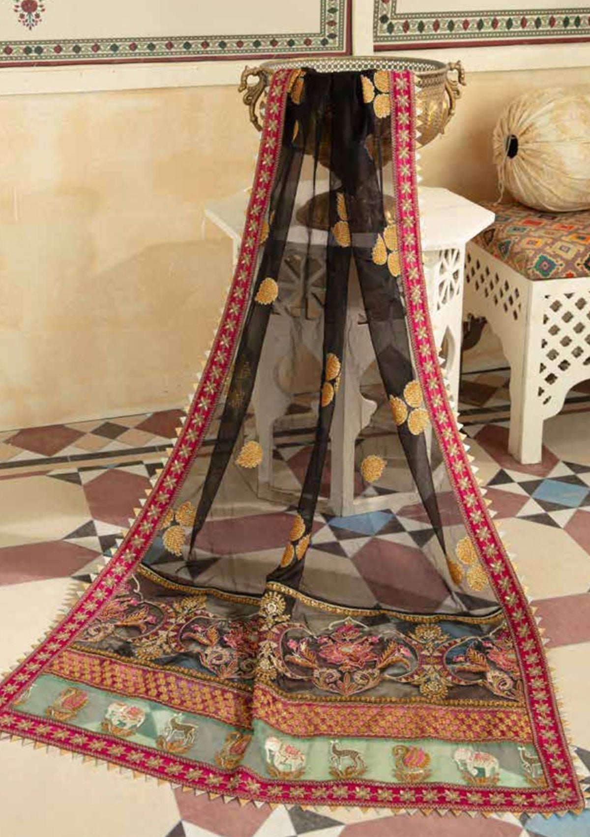 Formal Dress - Maryam Hussain - Marwa - Festive - KAIYNAT available at Saleem Fabrics Traditions