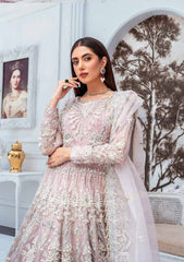 Formal Dress - Maryum N Maria - Floraison - MNM#32 (Slushy) available at Saleem Fabrics Traditions