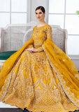 Formal Dress - Maryum N Maria - Floraison - MNM#35 (Misted Yellow) available at Saleem Fabrics Traditions