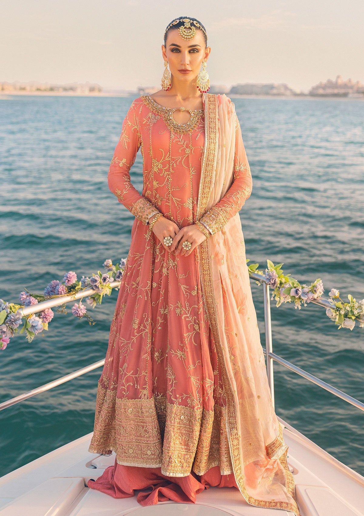 Formal Dress - Mushq - Monsoon Wedding - MSQ#10 available at Saleem Fabrics Traditions