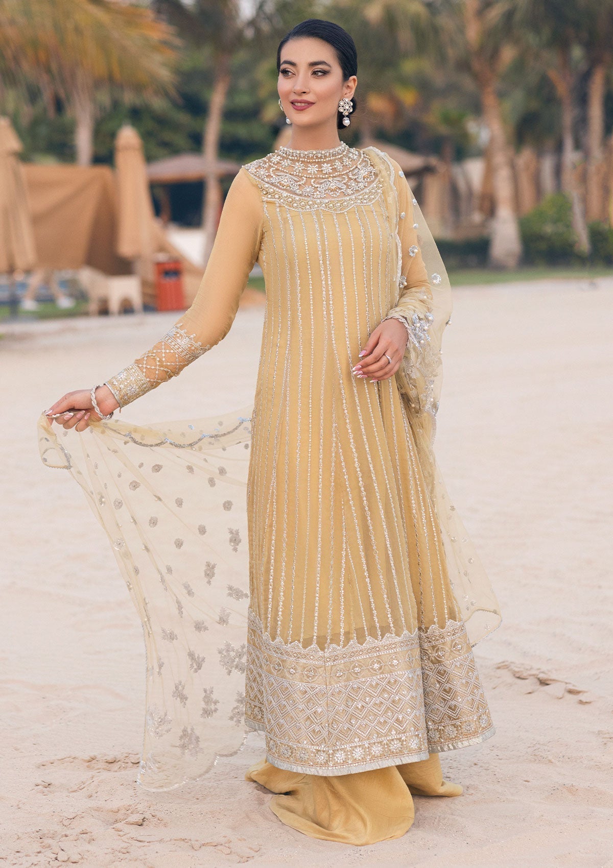 Formal Dress - Mushq - Monsoon Wedding - MSQ#2 available at Saleem Fabrics Traditions