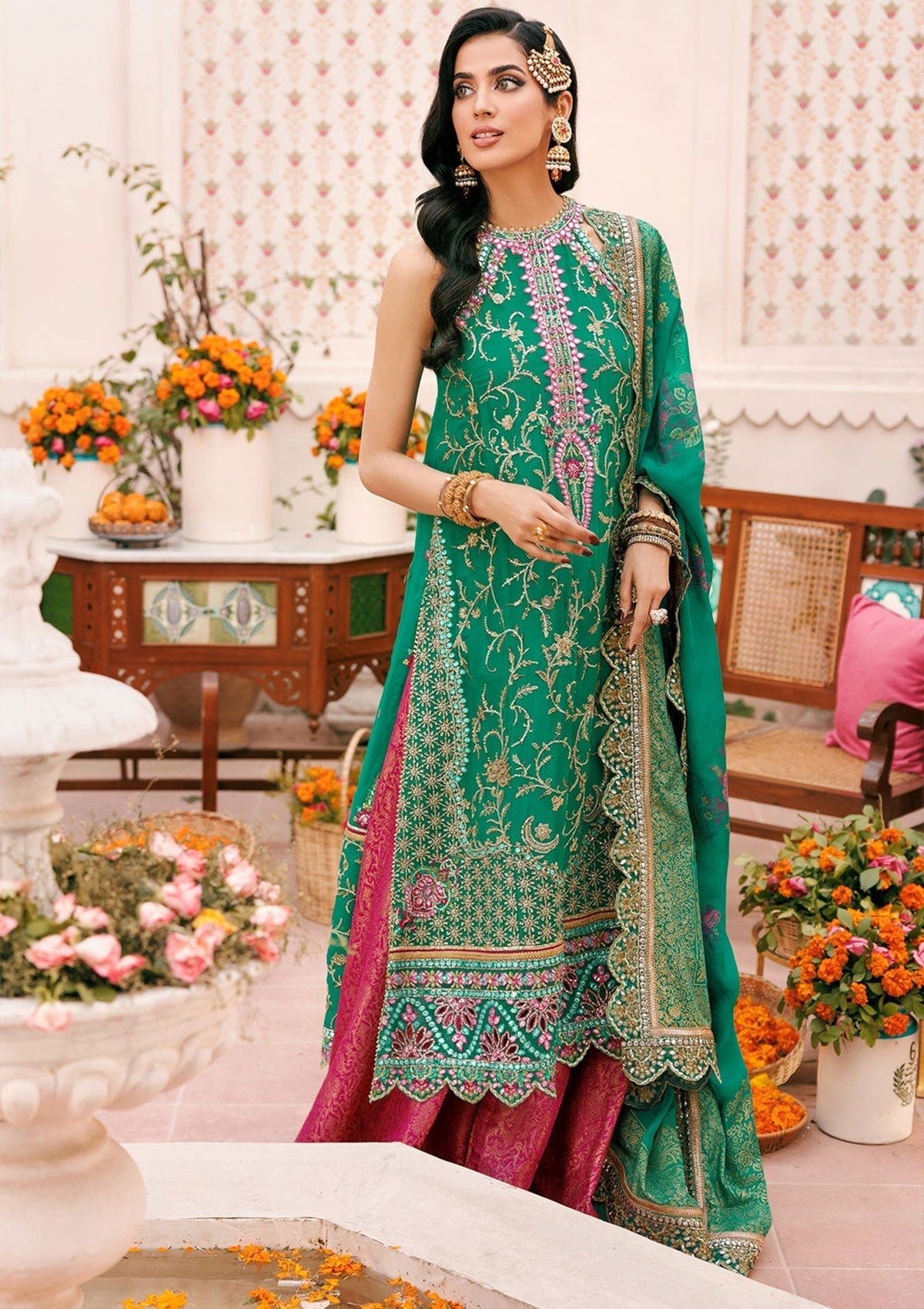 Formal Dress - Noor - Saadia Asad - Wedding - NSA#04 available at Saleem Fabrics Traditions