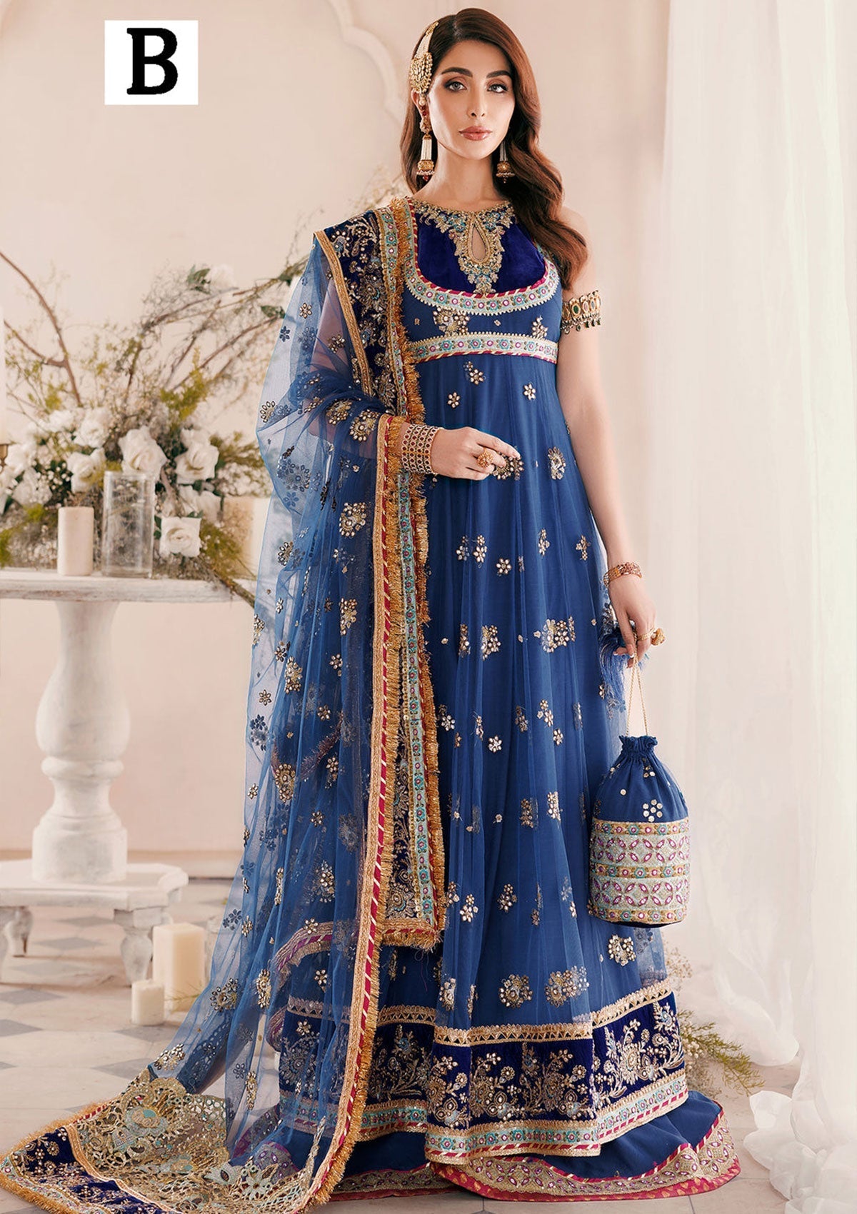 Formal Dress - Noor - Saadia Asad - Wedding - NSA#06 available at Saleem Fabrics Traditions