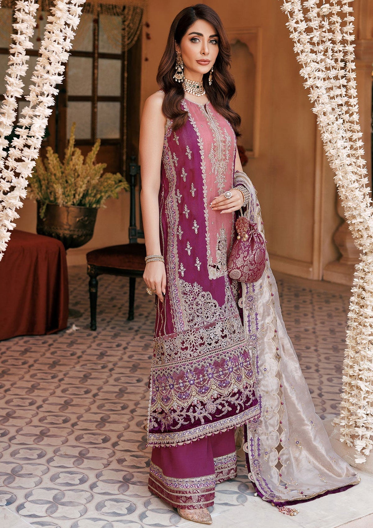 Formal Dress - Noor - Saadia Asad - Wedding - NSA#07 available at Saleem Fabrics Traditions