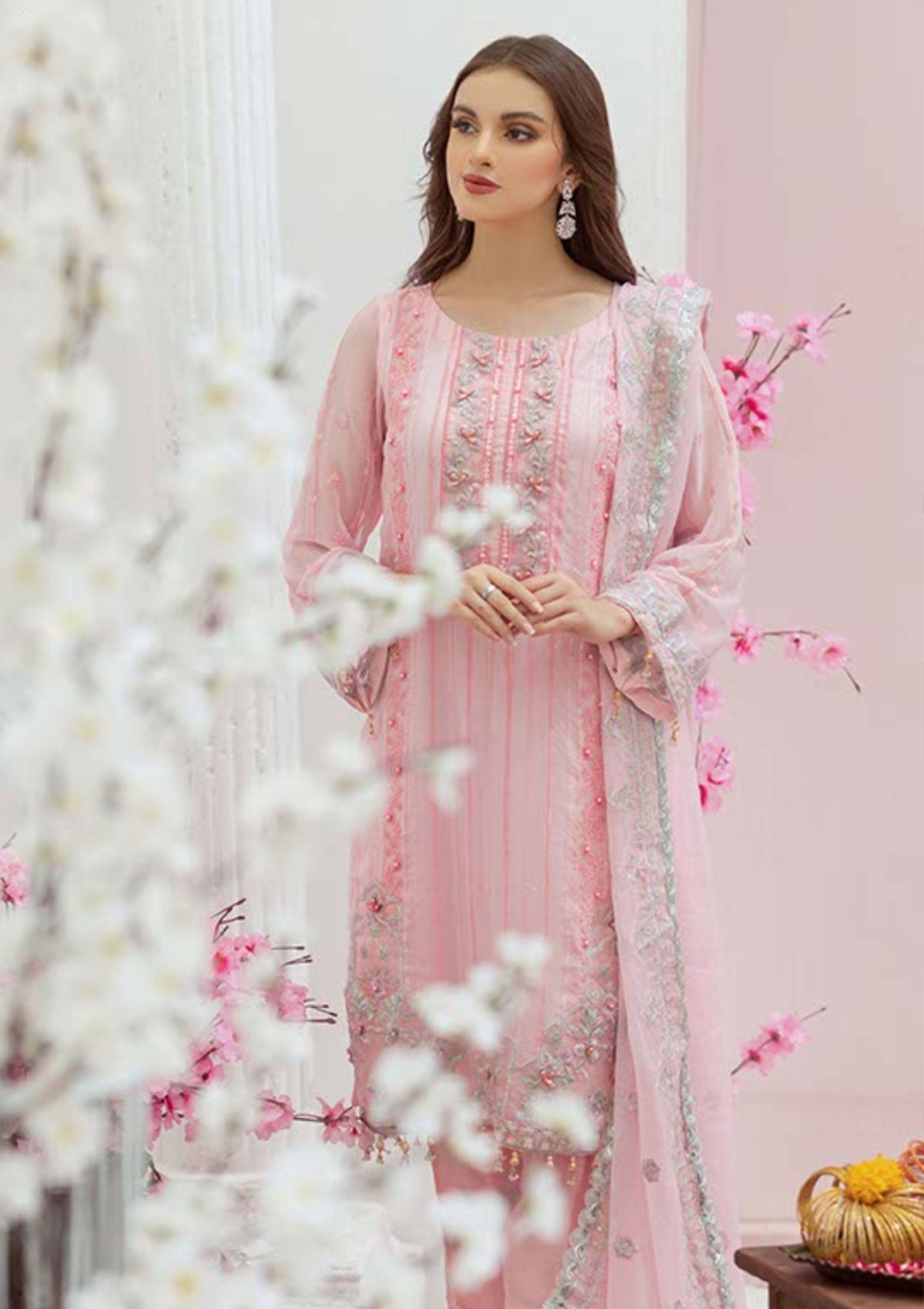 Formal Dress - Noorma kaamal - Noor Jahan - NKC#02 available at Saleem Fabrics Traditions