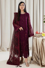 Formal Dress - Nureh - Elanora - Luxury Chiffon - NEL#12 available at Saleem Fabrics Traditions