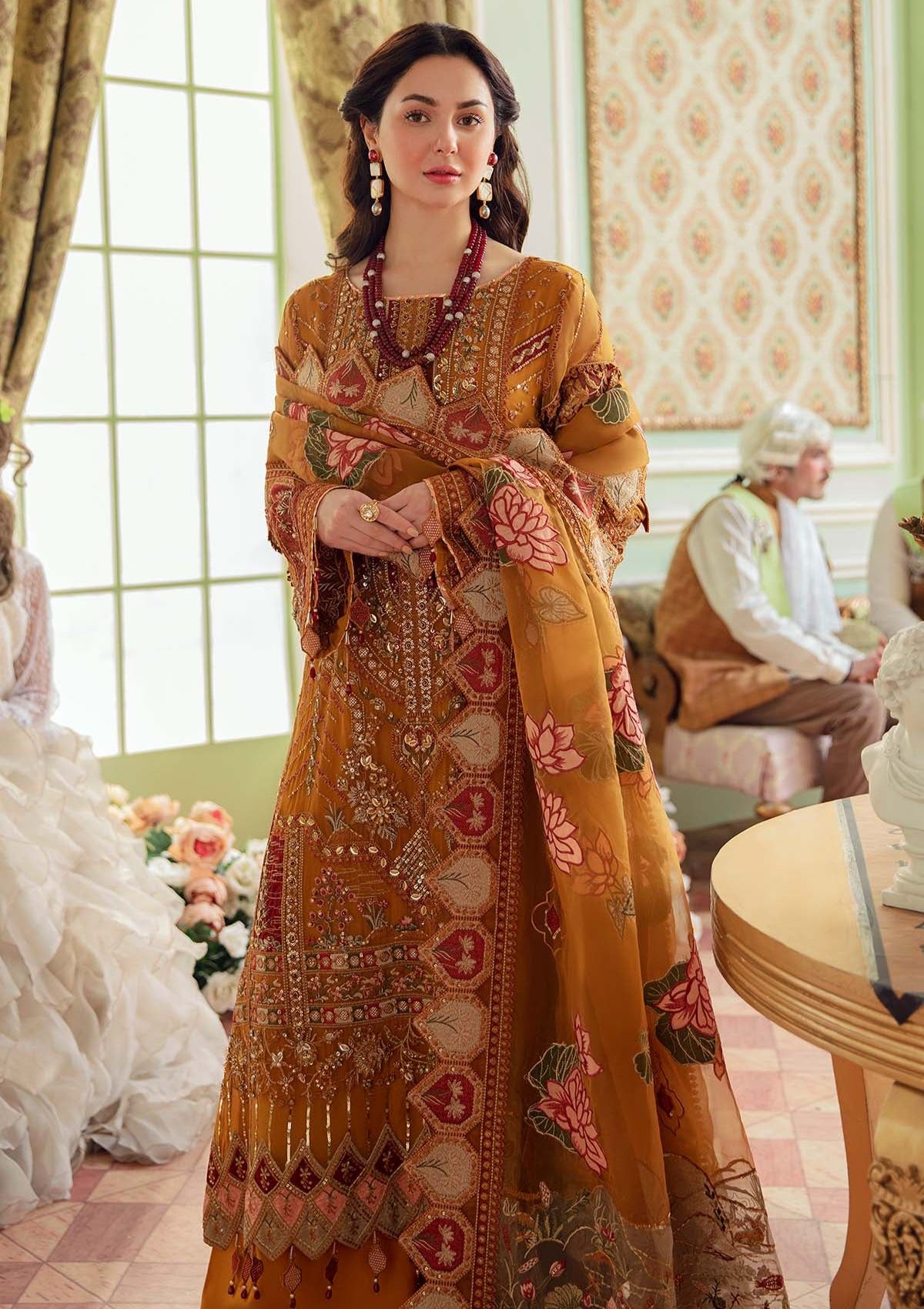 Formal Dress - Nureh - Luxury - ARABELLA - NL#25 available at Saleem Fabrics Traditions