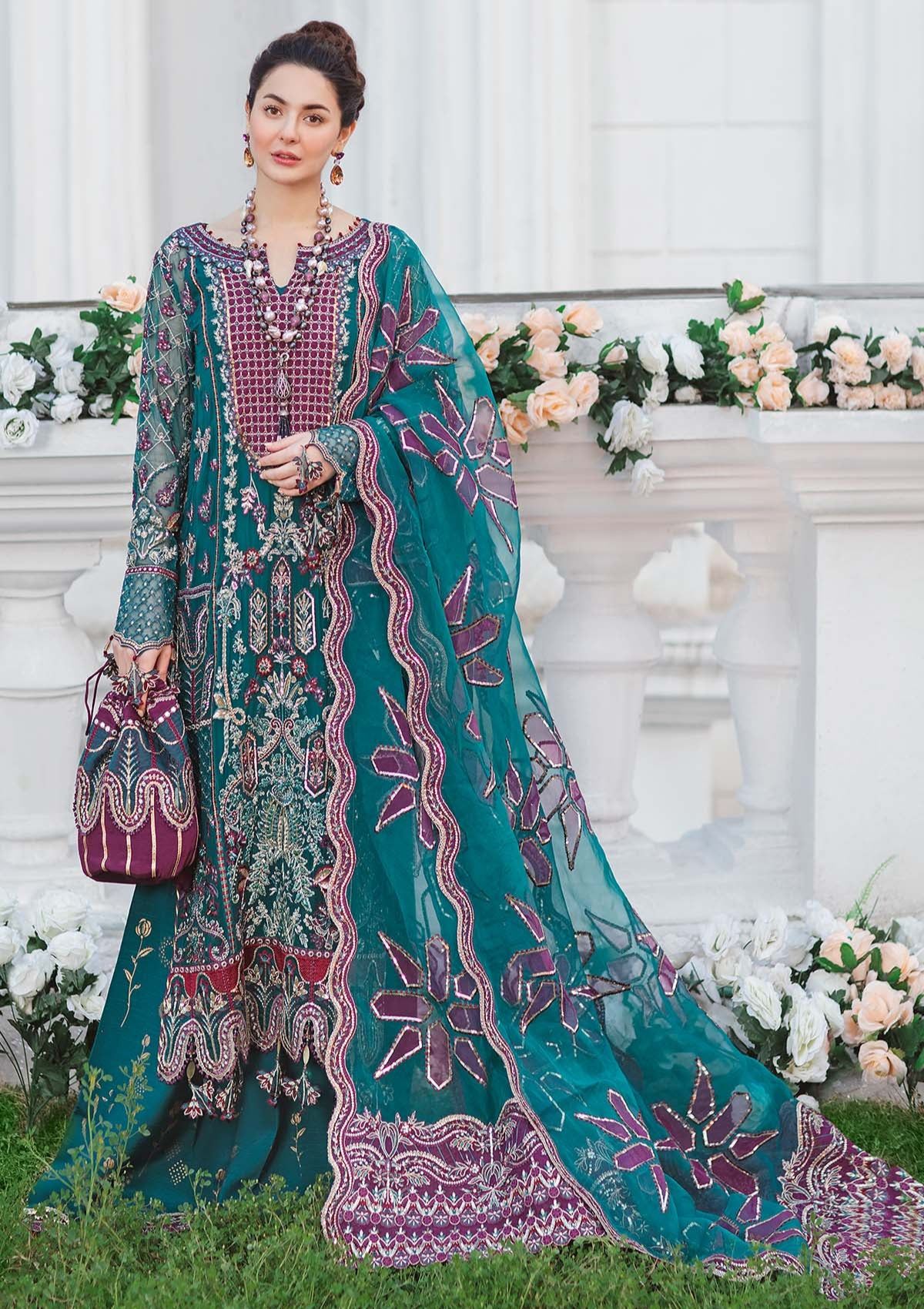 Formal Dress - Nureh - Luxury - TIARA - NL#29 available at Saleem Fabrics Traditions