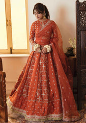 Formal Dress - Qalamkar - Khaab - V02 - Meher - NF#3 available at Saleem Fabrics Traditions