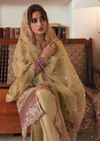 Formal Dress - Qalamkar - Khaab - V02 - Zenia - NF#2 available at Saleem Fabrics Traditions