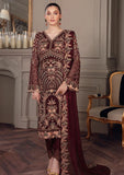 Formal Dress - Ramsha - Chevron - Chiffon - V05 - A#507 available at Saleem Fabrics Traditions