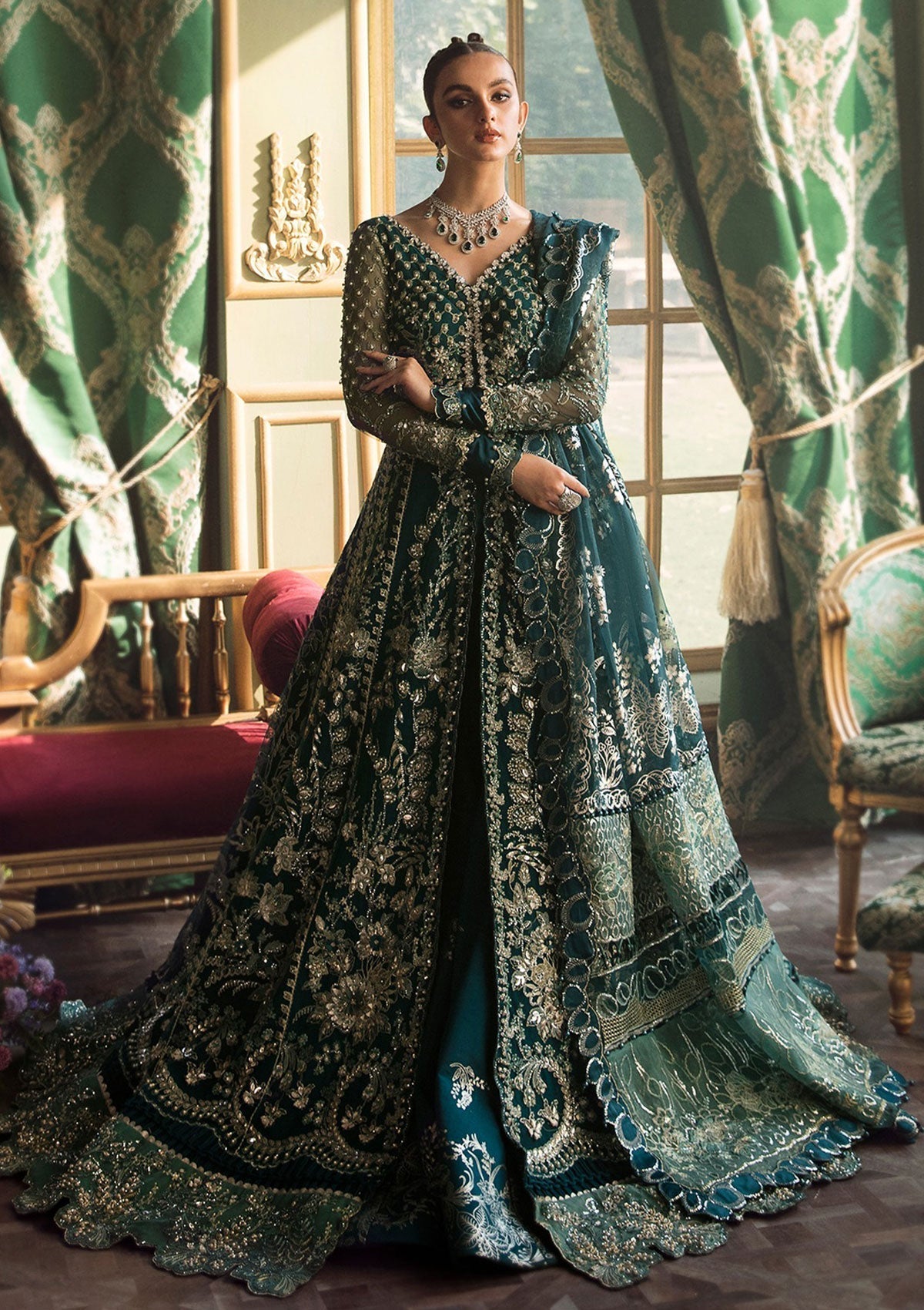Formal Dress - Republic - Claire De Lune - WU#1 available at Saleem Fabrics Traditions
