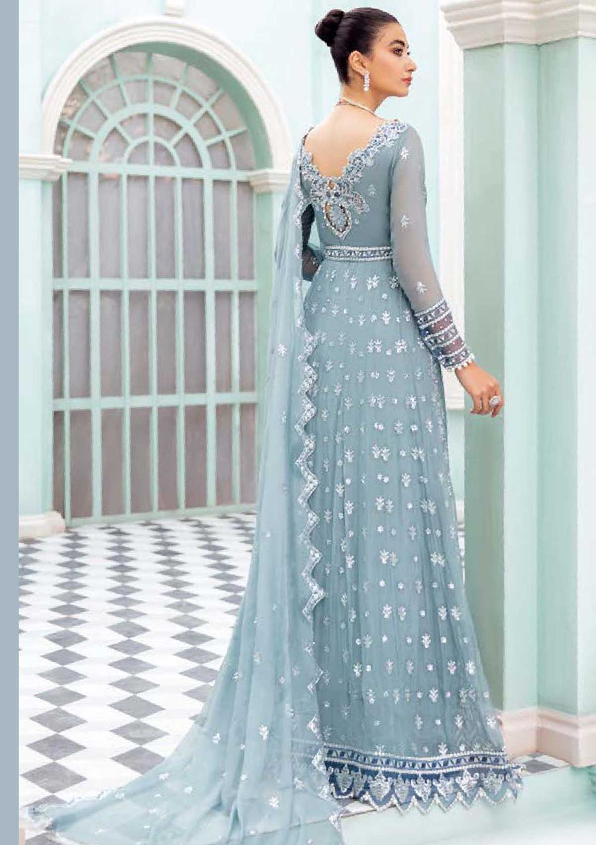 Formal Dress - Roheenaz - Kalidar - RCH-22-04 available at Saleem Fabrics Traditions