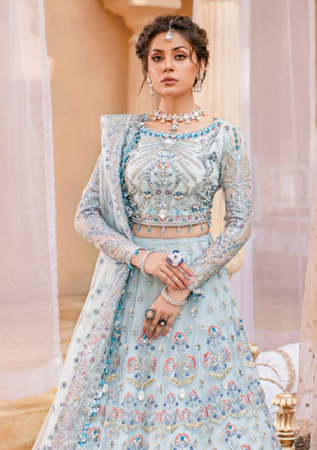 Formal Dress - Rubaaiyat - Wedding - Neelum - D#2 available at Saleem Fabrics Traditions