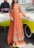 Formal Dress - Salitex - Retro Luxury Chiffon - HC#00033 (Amber) available at Saleem Fabrics Traditions