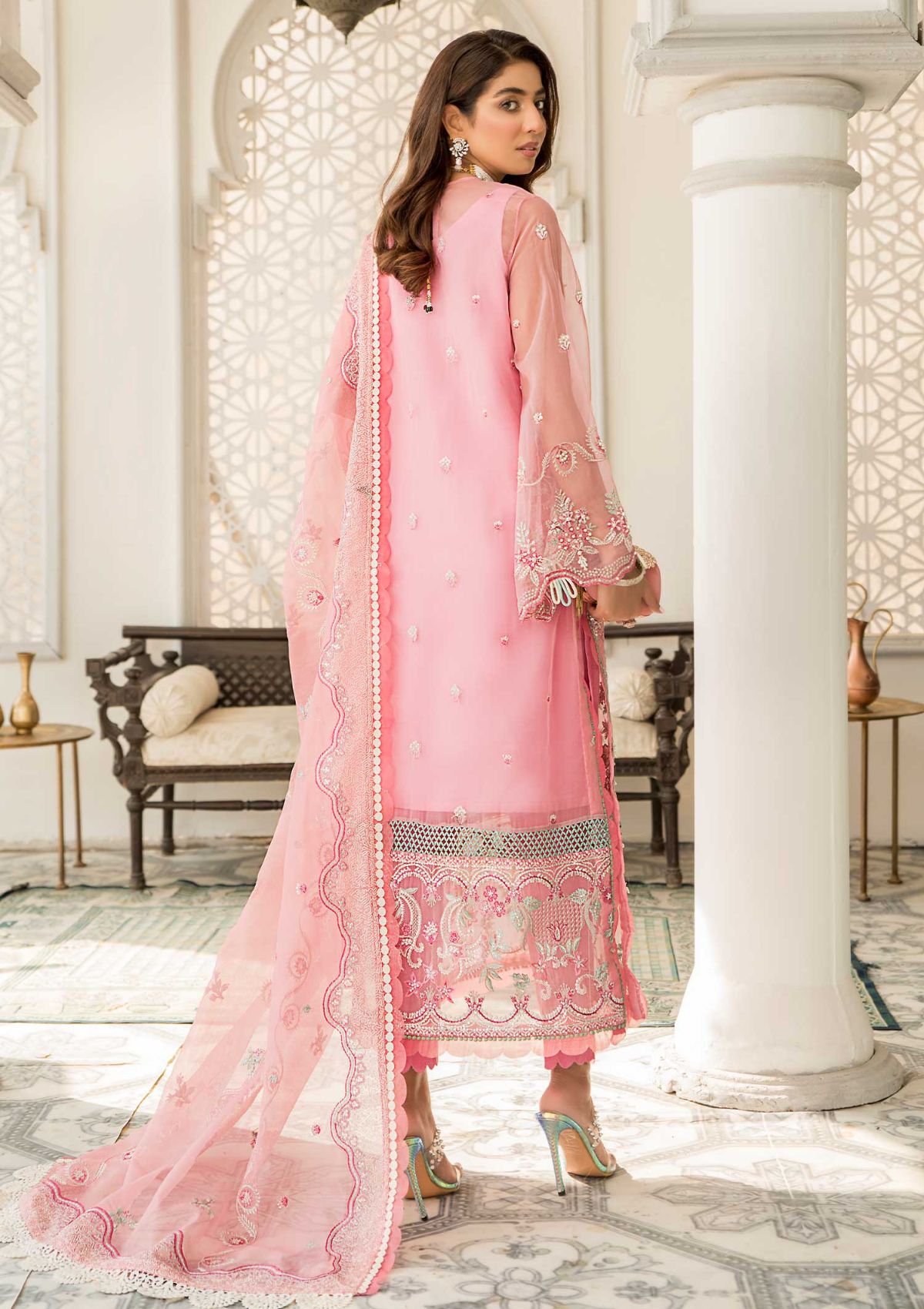 Formal Dress - Suveez - Qalb - Luxury - SUV#01 (AMAANAH) available at Saleem Fabrics Traditions