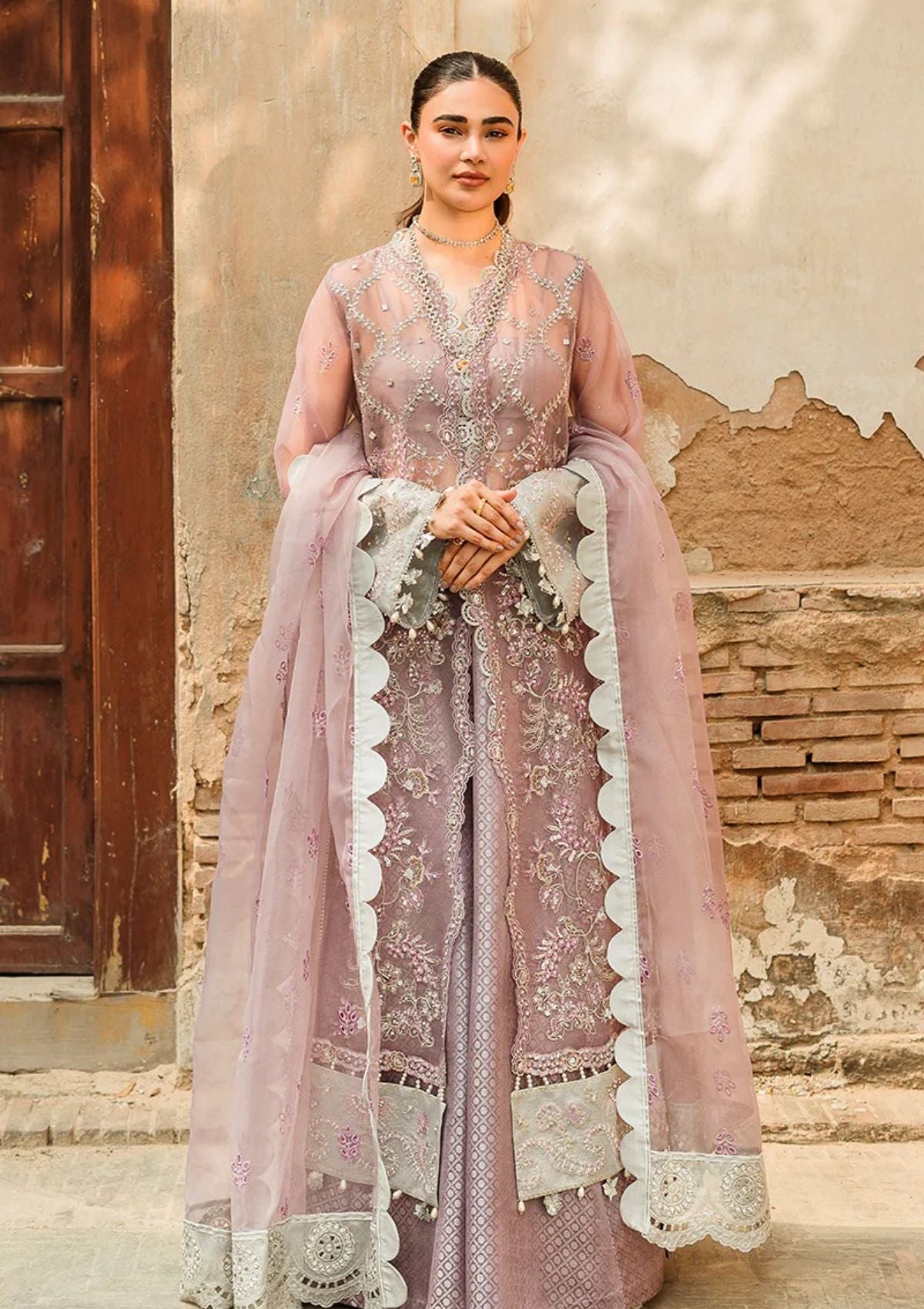 Formal Dress - Vitalia - Trousseau - Heather - D#1 available at Saleem Fabrics Traditions