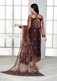 Formal Dress - Zarif - Bahaar - MOCHA - ZB#6 available at Saleem Fabrics Traditions