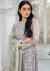 Formal Dress - Zarif - De Luxury - Chiffon - ZDL#06 (Meryl) available at Saleem Fabrics Traditions