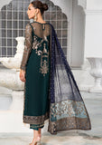 Formal Dress - Zarif - De Luxury - Chiffon - ZDL#09 (Meadow) available at Saleem Fabrics Traditions