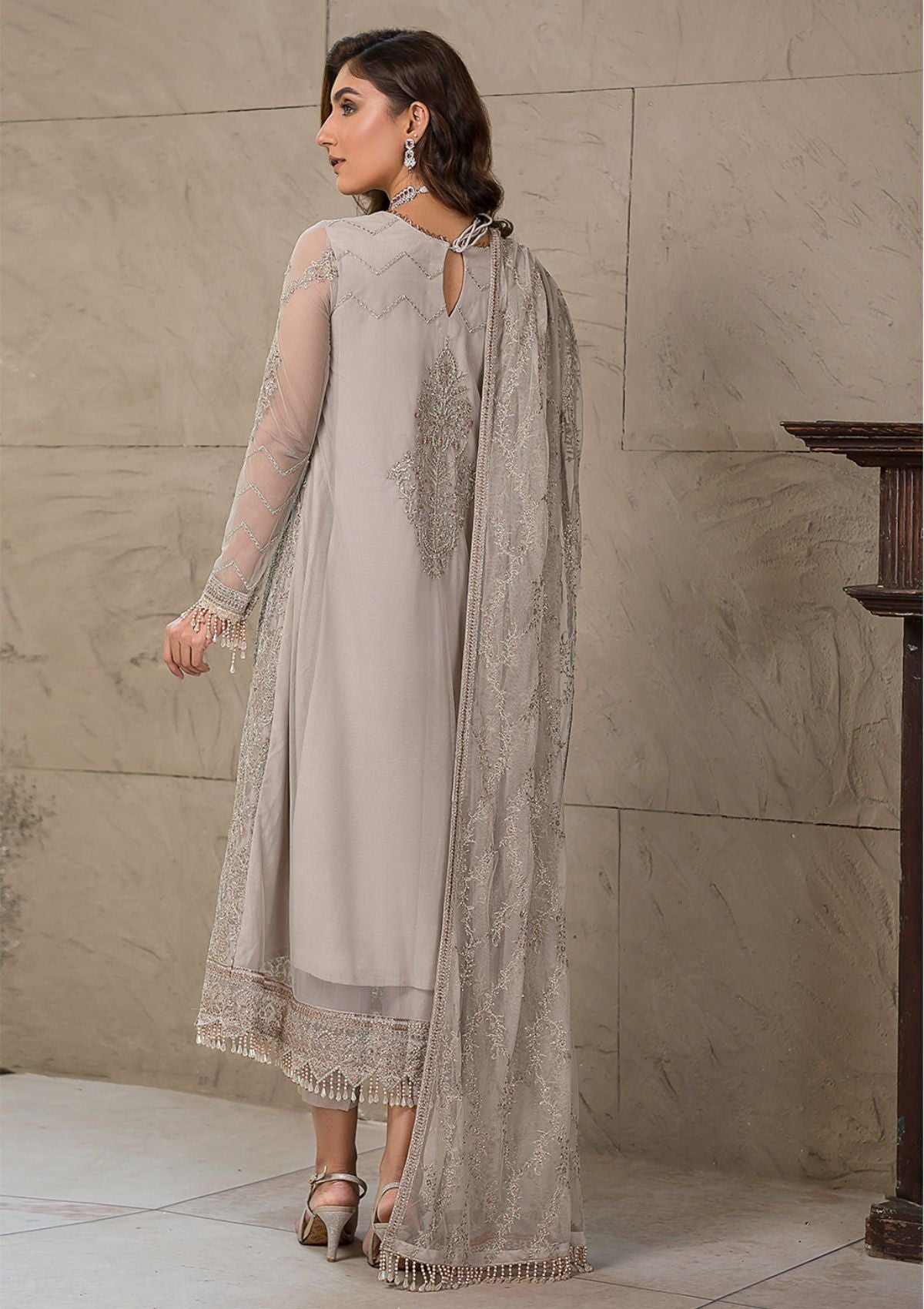 Formal Dress - Zarif - Falak - Festive - ZF#03 (Cheryl) available at Saleem Fabrics Traditions