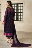 Formal Dress - Zarif - Gulzaar - Festive - ZFG#06 (PERIWINKLE) available at Saleem Fabrics Traditions