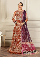 Formal Dress - Zarif - Mehroze - AMBER available at Saleem Fabrics Traditions