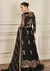 Formal Dress - Zarif - Mehroze - BLACK RUBY available at Saleem Fabrics Traditions