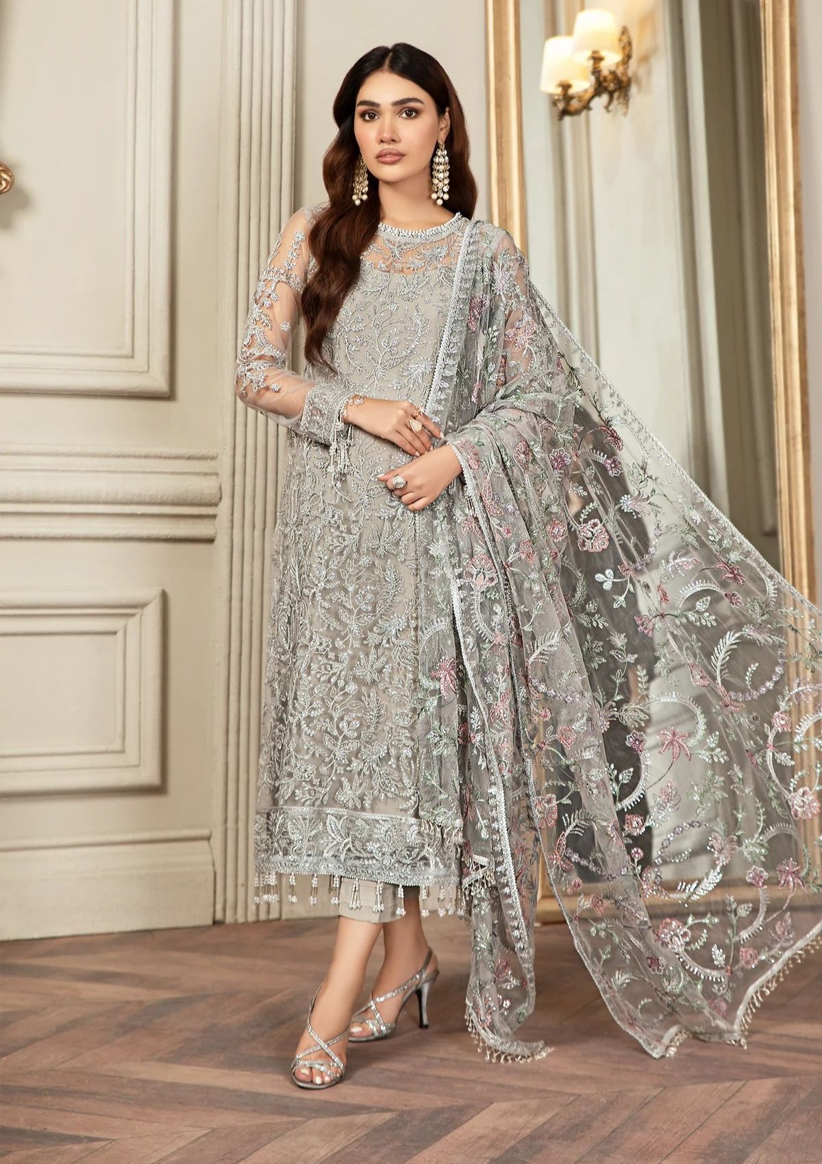 Formal Dress - Zarif - Mehroze - GRACE available at Saleem Fabrics Traditions