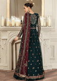 Formal Dress - Zarif - Mehroze - PINE GREEN available at Saleem Fabrics Traditions