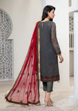Formal Dress - Zarif - Pareesia - D#04 GRANITE available at Saleem Fabrics Traditions