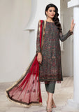 Formal Dress - Zarif - Pareesia - D#04 GRANITE available at Saleem Fabrics Traditions