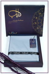 Indicot Nayaab Shade#517 (MS BLue) available at Saleem Fabrics Traditions