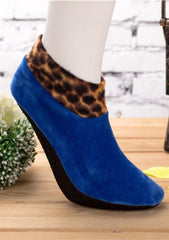 Kids Velvet Socks D#2 (Blue) available at Saleem Fabrics Traditions