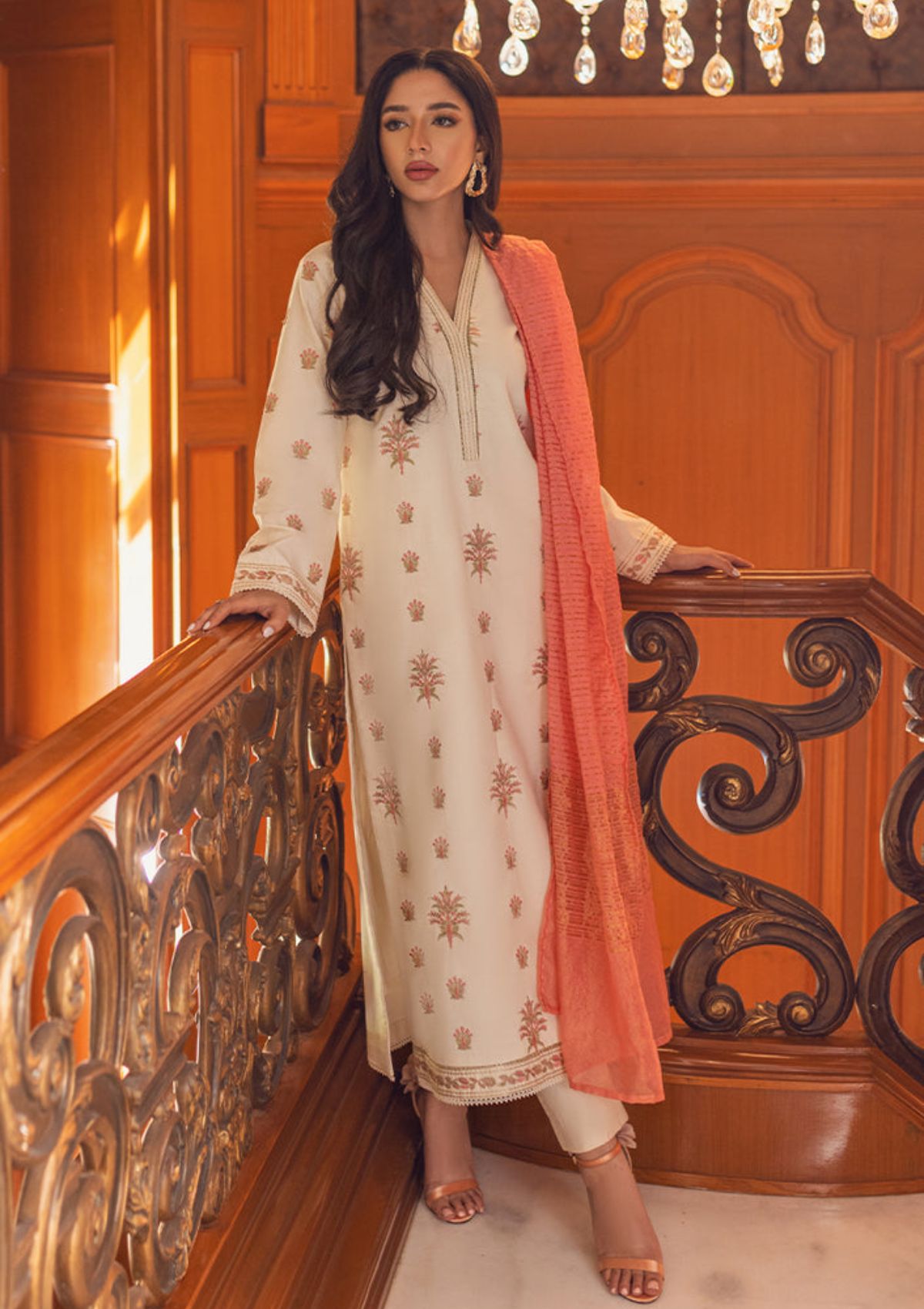 Lawn Collection - Asim Jofa - Essentials - 3Pc - AJE#9 available at Saleem Fabrics Traditions