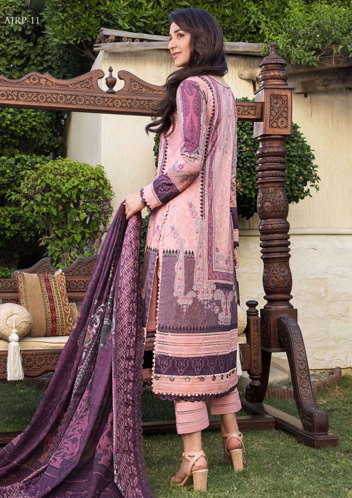 Lawn Collection - Asim Jofa - Rania - AJRP#11 available at Saleem Fabrics Traditions