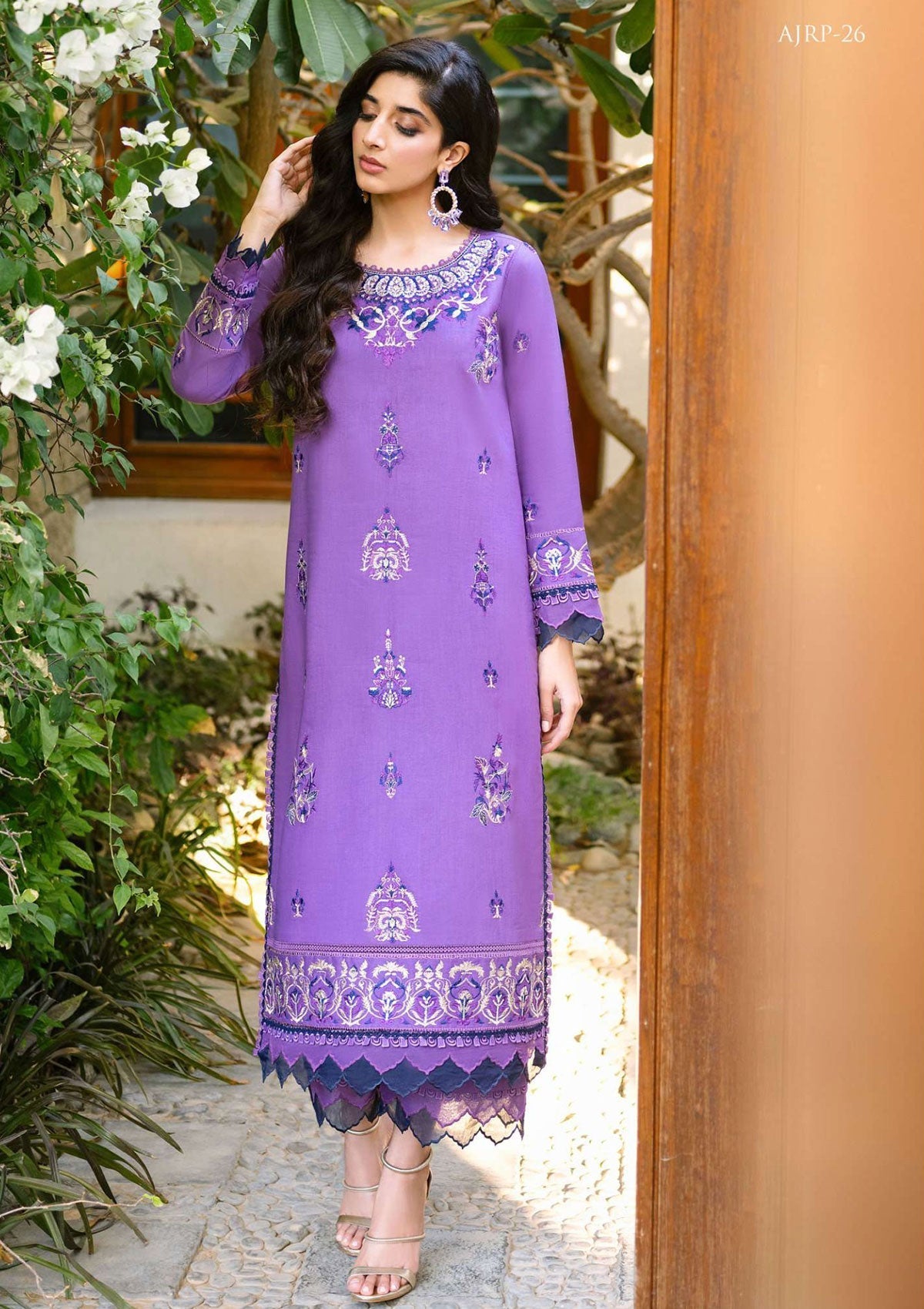 Lawn Collection - Asim Jofa - Rania - AJRP#26 available at Saleem Fabrics Traditions