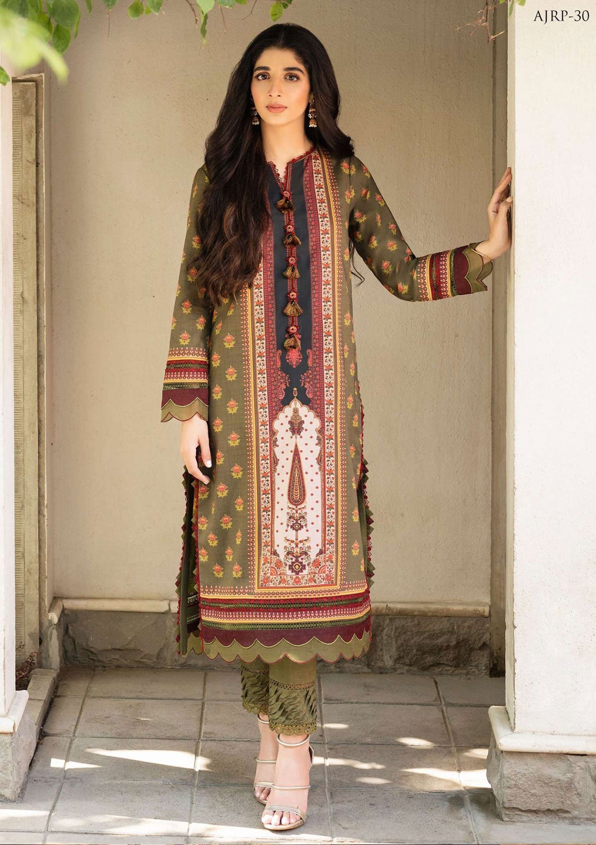 Lawn Collection - Asim Jofa - Rania - AJRP#30 available at Saleem Fabrics Traditions