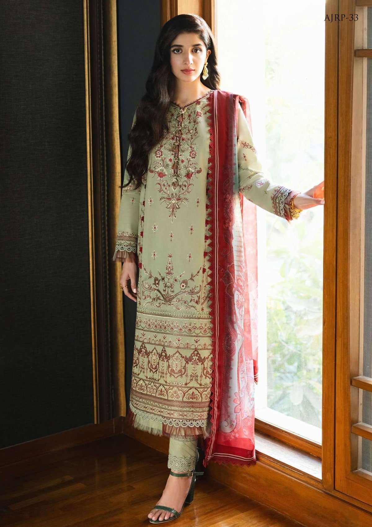 Lawn Collection - Asim Jofa - Rania - AJRP#33 available at Saleem Fabrics Traditions