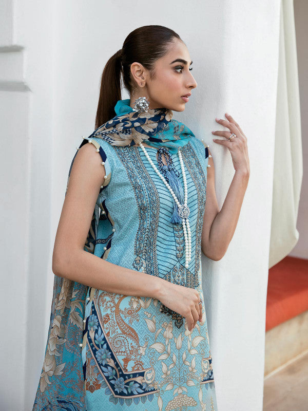 Lawn Collection - Gulaal - Volume 01 - D#03 - Sasha available at Saleem Fabrics Traditions