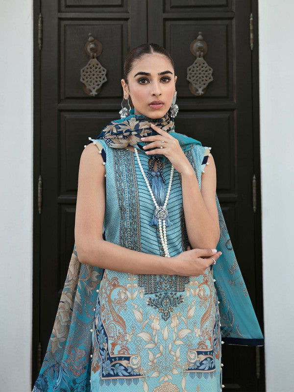 Lawn Collection - Gulaal - Volume 01 - D#03 - Sasha available at Saleem Fabrics Traditions