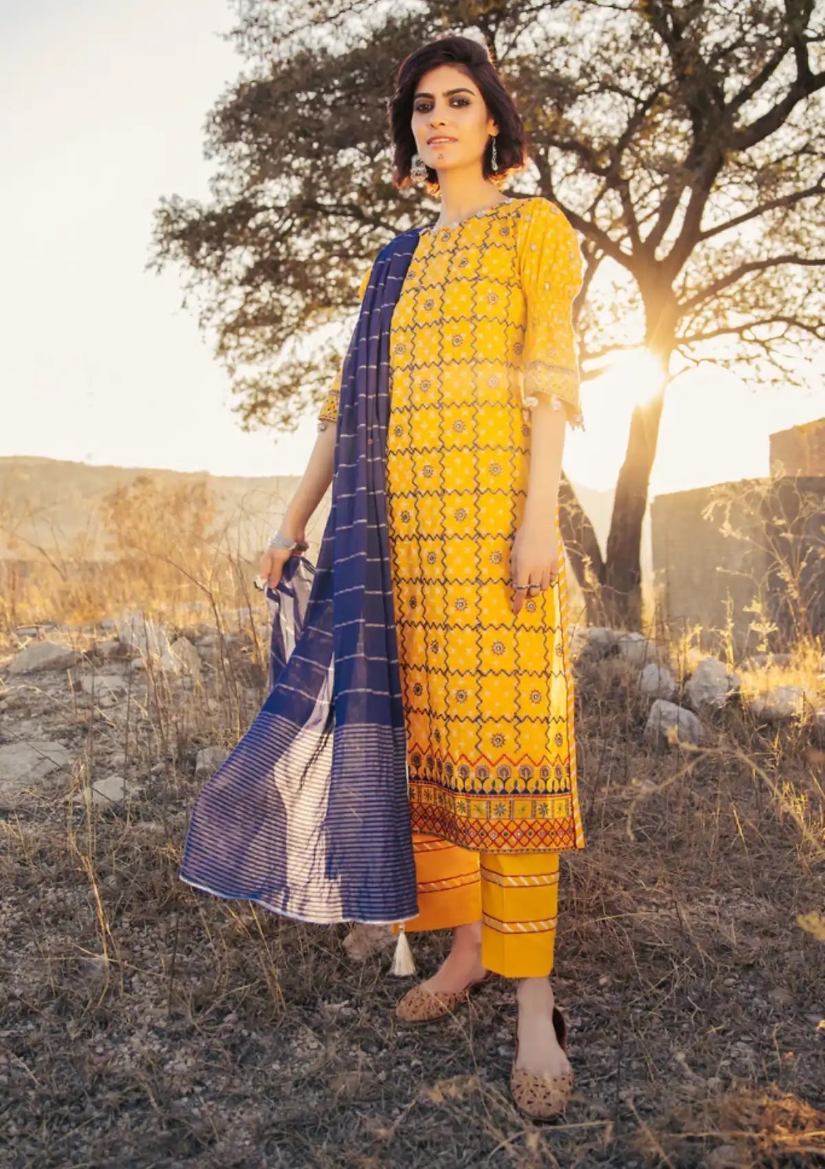 Lawn Collection - Lakhany - Spring - V02 -  FEC#9022 available at Saleem Fabrics Traditions